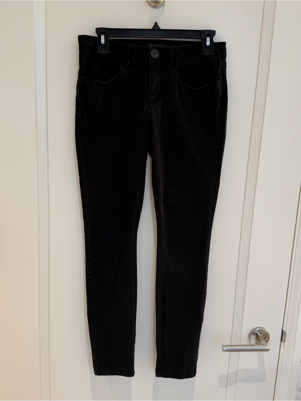 Black Slim Stretch Pants
